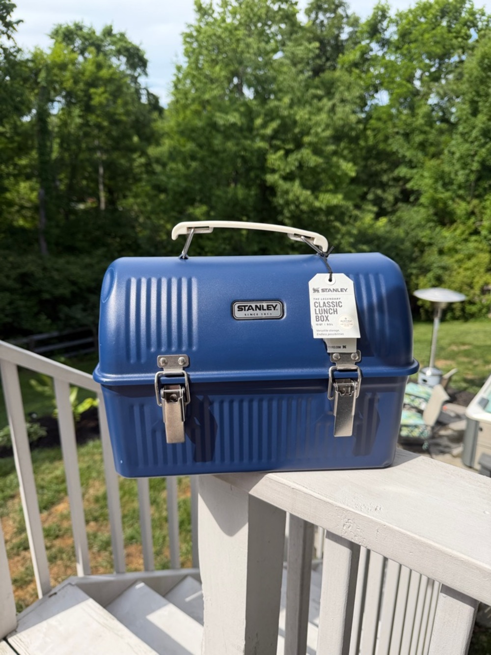 Stanley 10q Stainless Steel Classic Lunch box marine blue limited edition